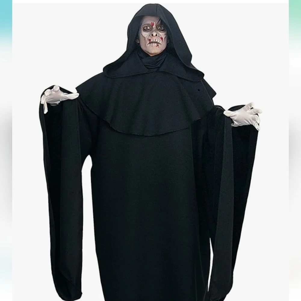 Black Robe Costume - Picture 2 of 3